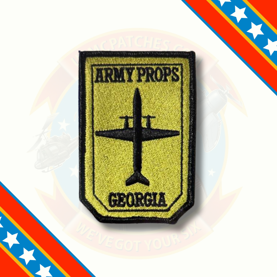 US Army B Co 245th Aviation Georgia Guard Army Props Patch