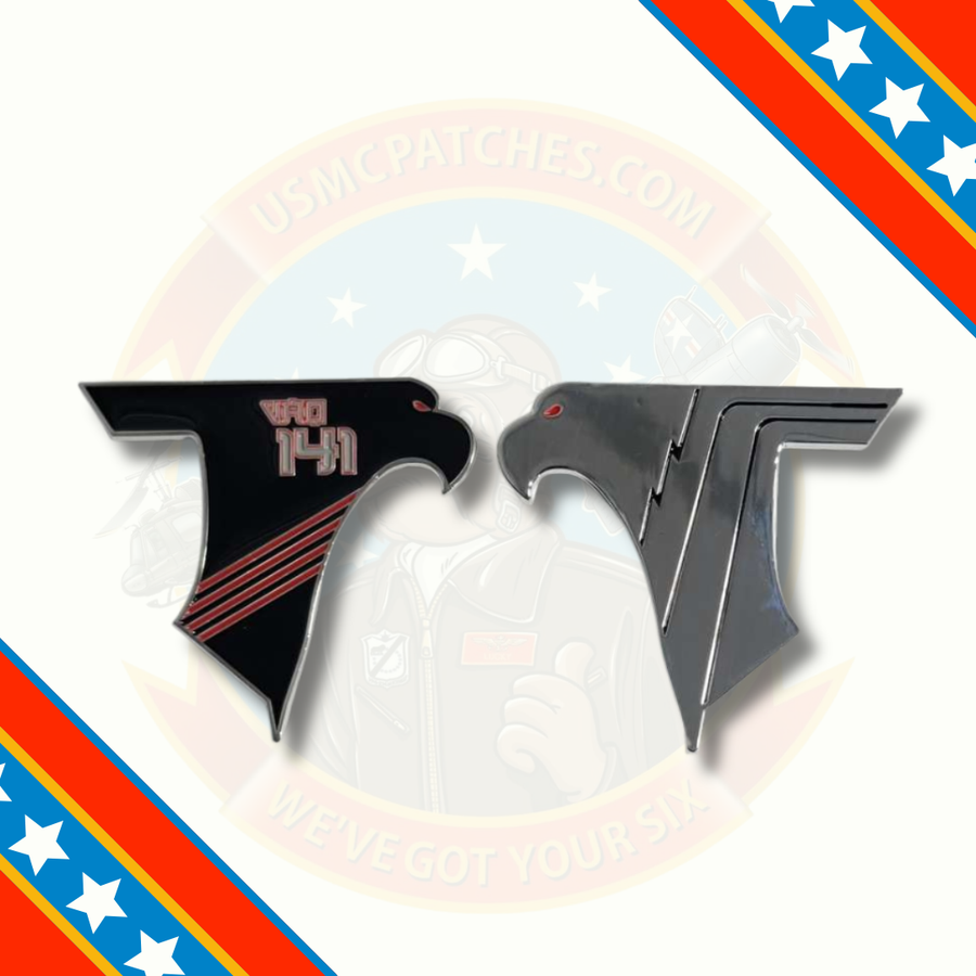 Officially Licensed US Navy VAQ-141 Shadowhawks Coin