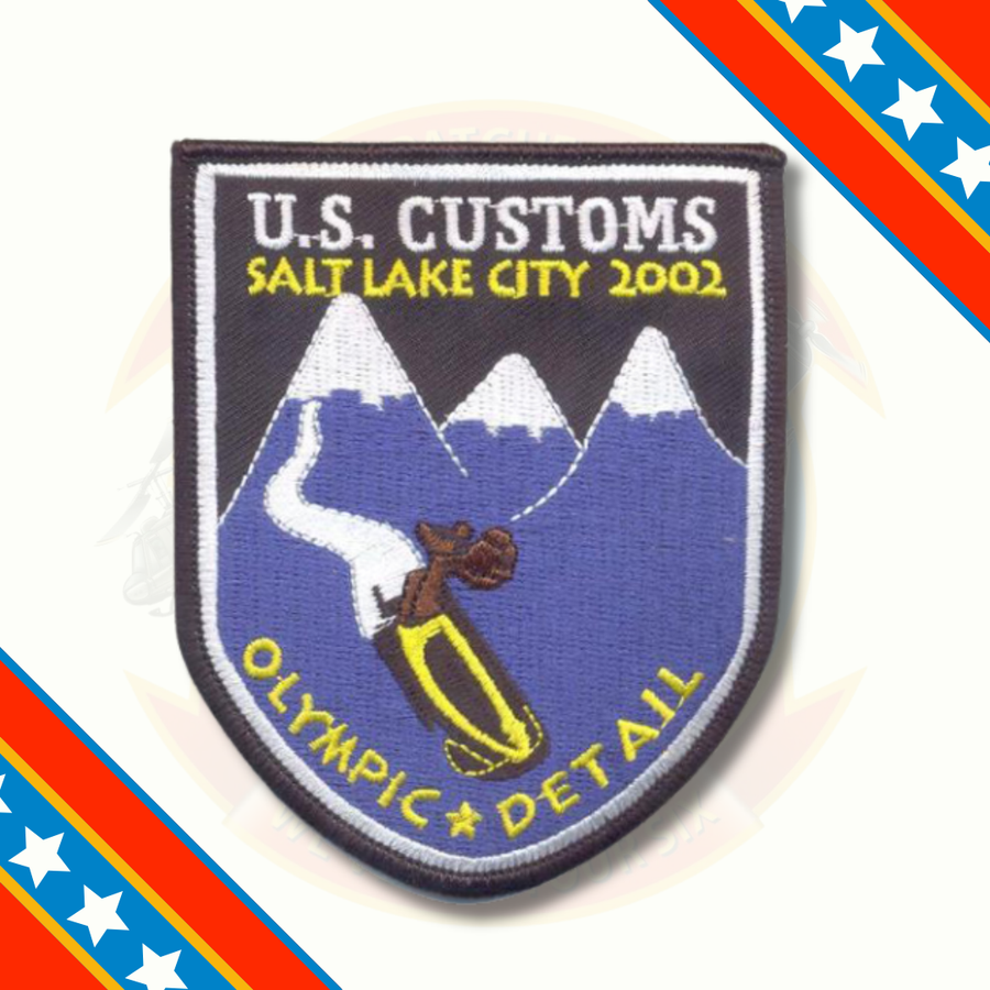 Legacy US Customs 2002 Salt Lake City Olympics, US Customs Airspace Security Patch