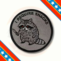 I Require Snacks Raccoon Patch