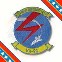Officially Licensed US Navy VX-23 Salty Dogs Legacy Squadron Patch