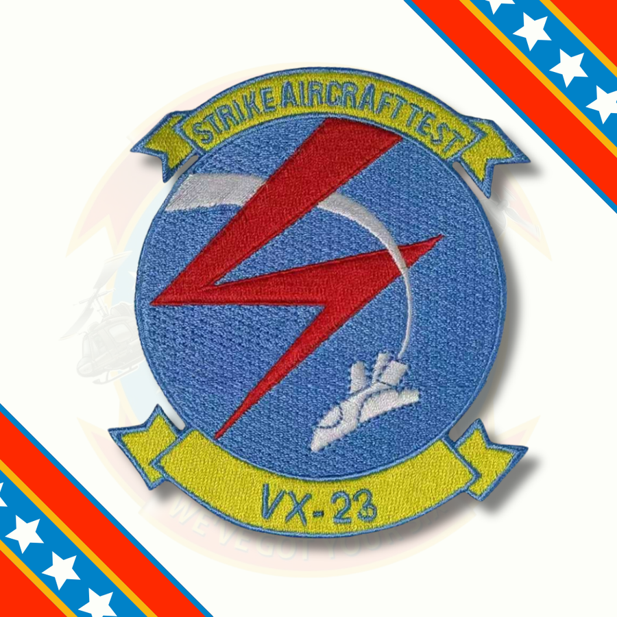 Officially Licensed US Navy VX-23 Salty Dogs Legacy Squadron Patch