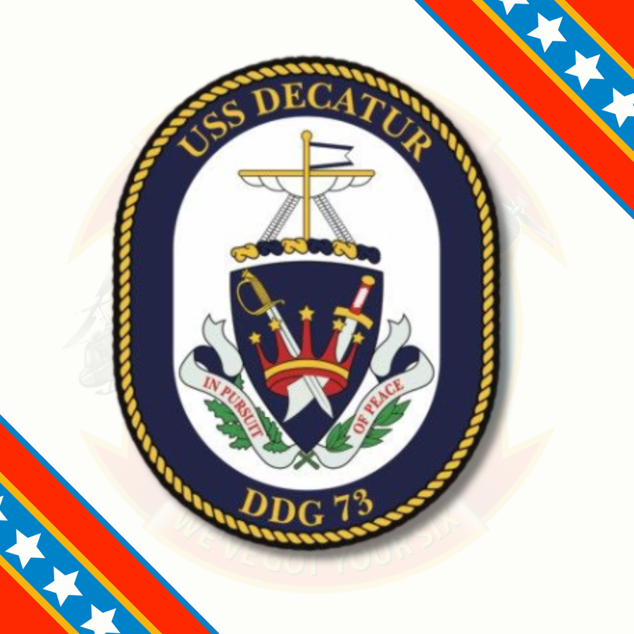 Officially Licensed US Navy USS Decatur DDG-73 Sticker
