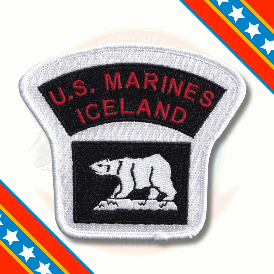 Officially Licensed USMC Iceland Patch