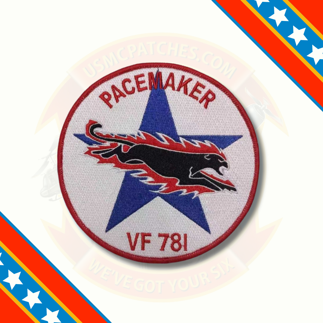 Officially Licensed US Navy VF-781 Pacemaker Squadron Patch