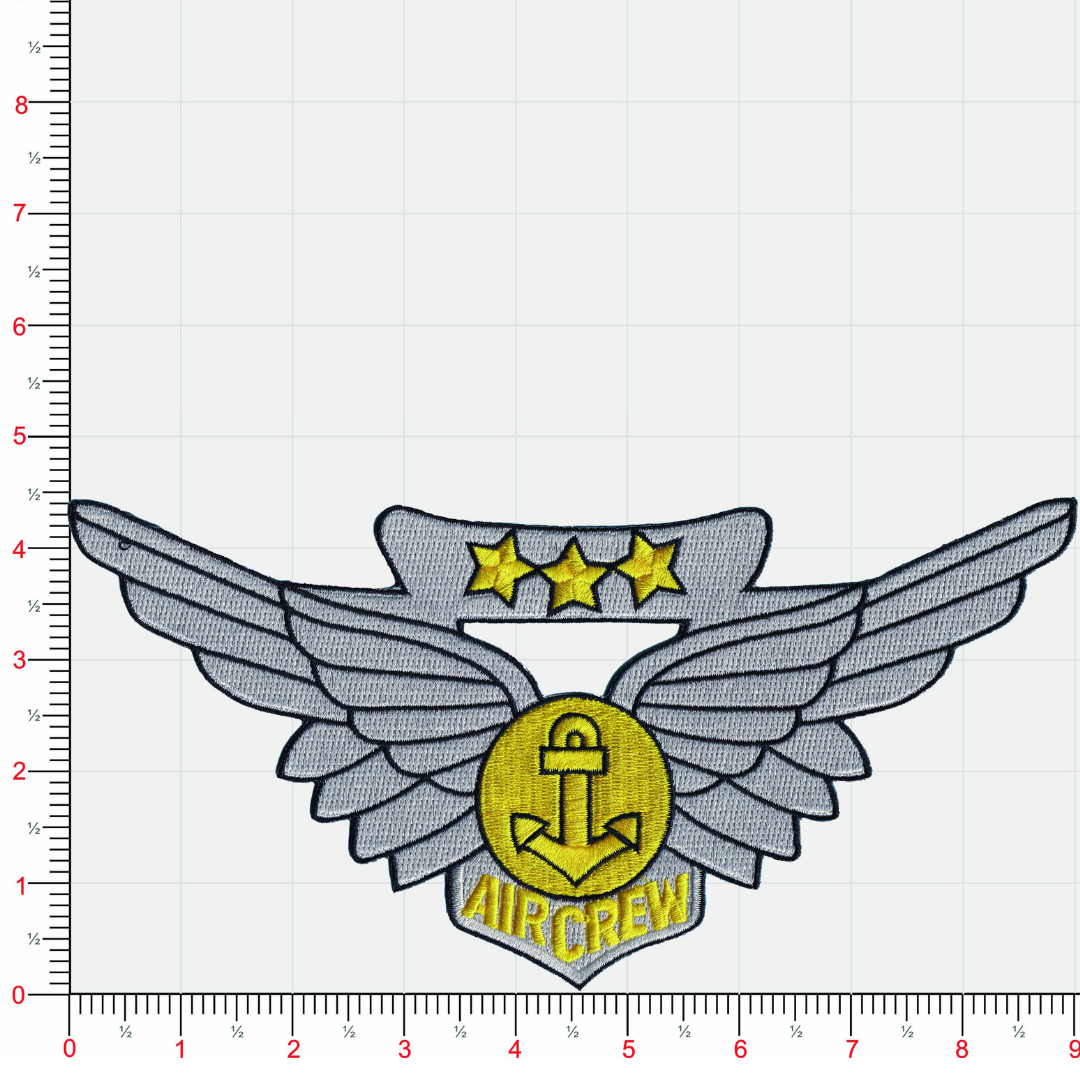 USMC Combat Aircrew Wings Patch