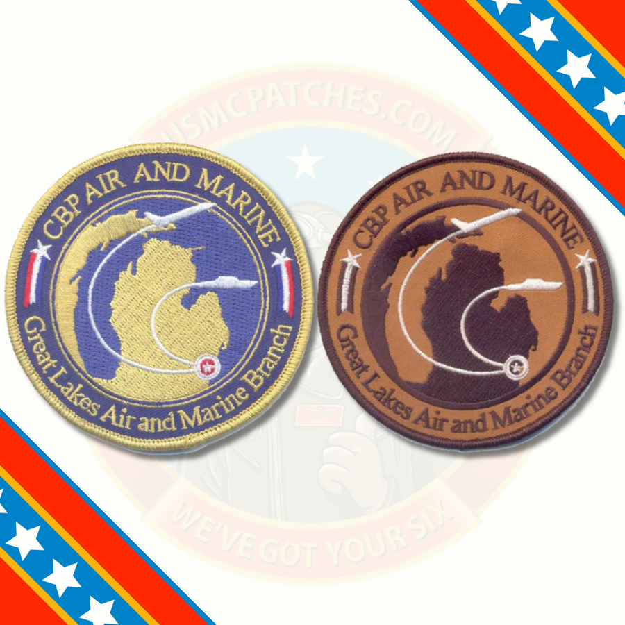 US Customs and Border Protection, Great Lakes Air & Marine Branch (Detroit) Patch