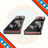 Official VAQ-141 Shadowhawks Tail Flash Patches