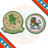 Official HMLAT-303 St Patricks Day Command and Shoulder Patches