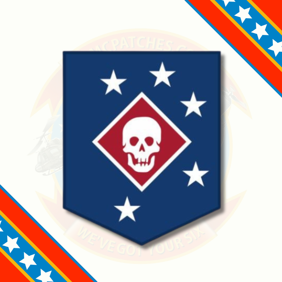 Officially Licensed USMC 1st Raider Battalion Sticker