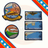 Official HT-8 Eightballers Summer Patches