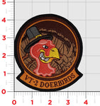 Official VT-2 Doerbirds Thanksgiving Patch