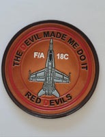 Official VMFA-232 Red Devils Leather Patch