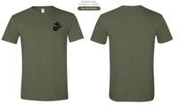 Officially Licensed USMC T-shirt / Silkie Short (Sold Separately or as Set)