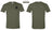 Officially Licensed USMC T-shirt / Silkie Short (Sold Separately or as Set)