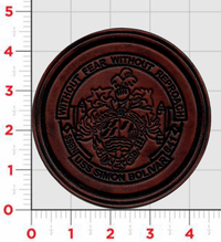 Officially Licensed SSBN-841 USS Simon Bolivar Leather Patch