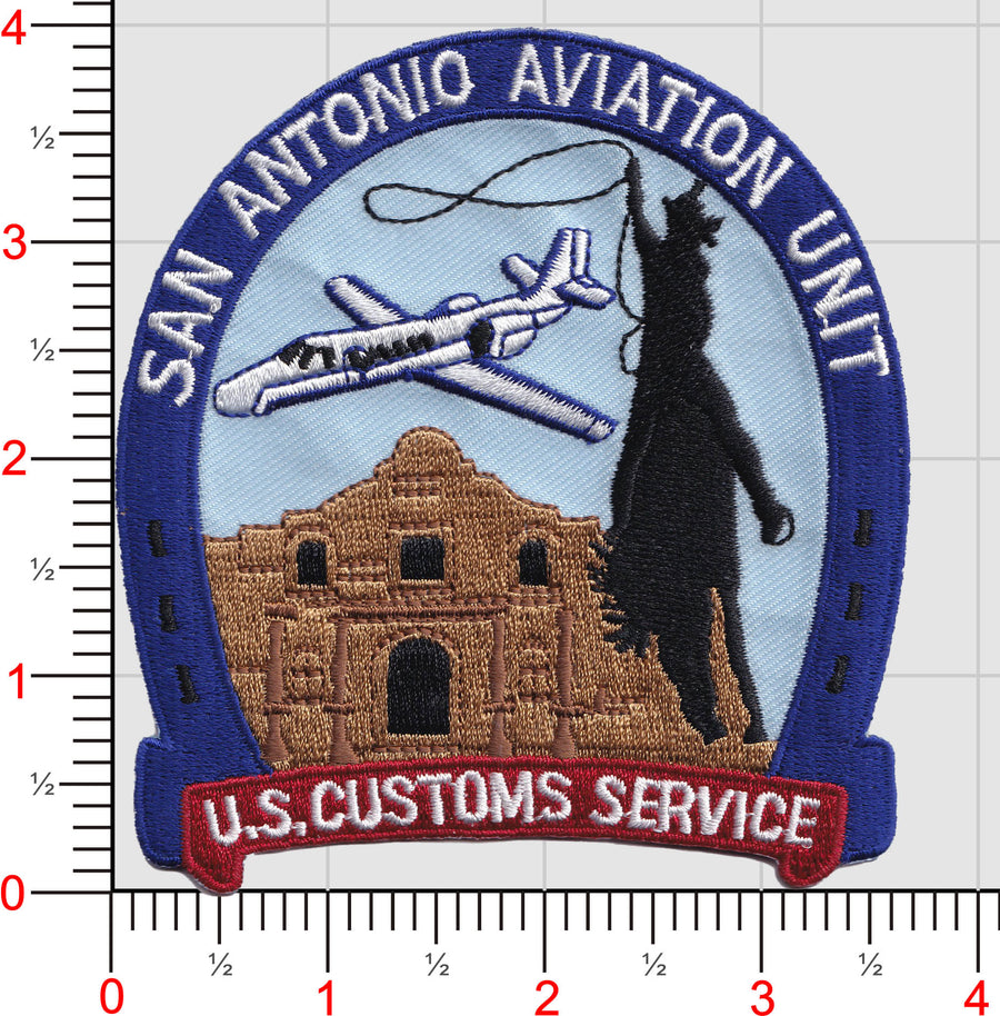 Legacy US Customs San Antonio Air Unit Patch