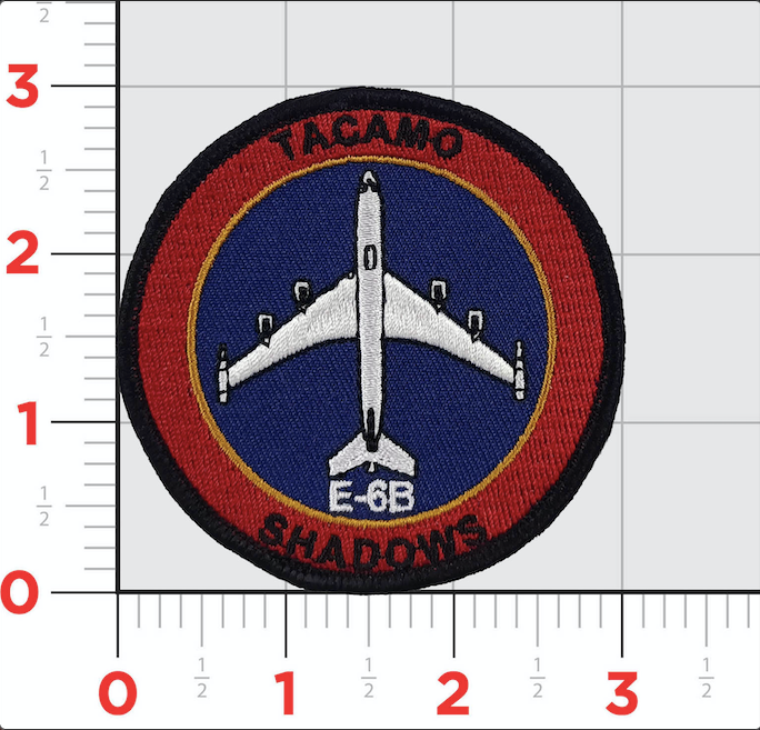 Official VQ-4 Shadows E-6B Shoulder Patch