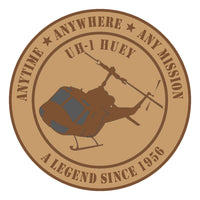UH-1 Huey Legend Stickers