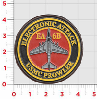 Officially Licensed USMC EA-6B Prowler Electronic Attack Leather Patch