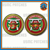 Officially Licensed USMC 3rd MLG Marine Logistics Group Patch