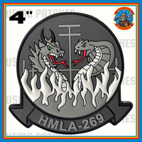 Officially Licensed HMLA-269 Gunrunners PVC Squadron Patches