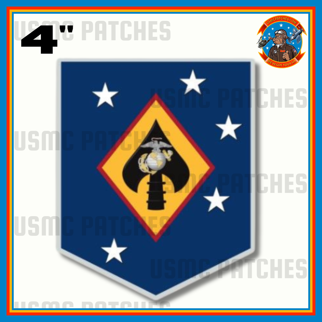 Officially Licensed USMC Marine Raider Support Group Sticker