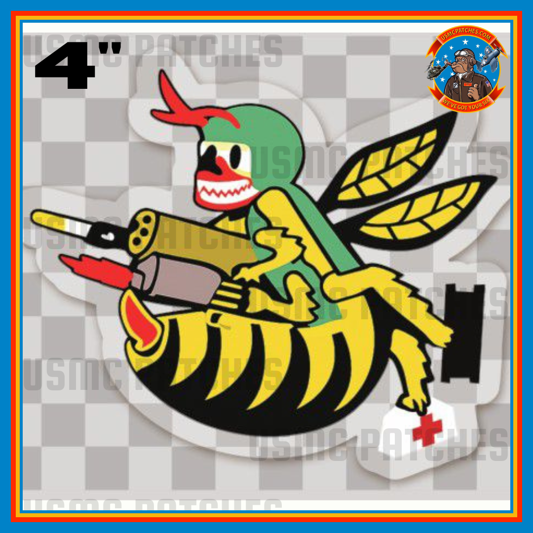 Officially Licensed VMO-3 Bee Sticker