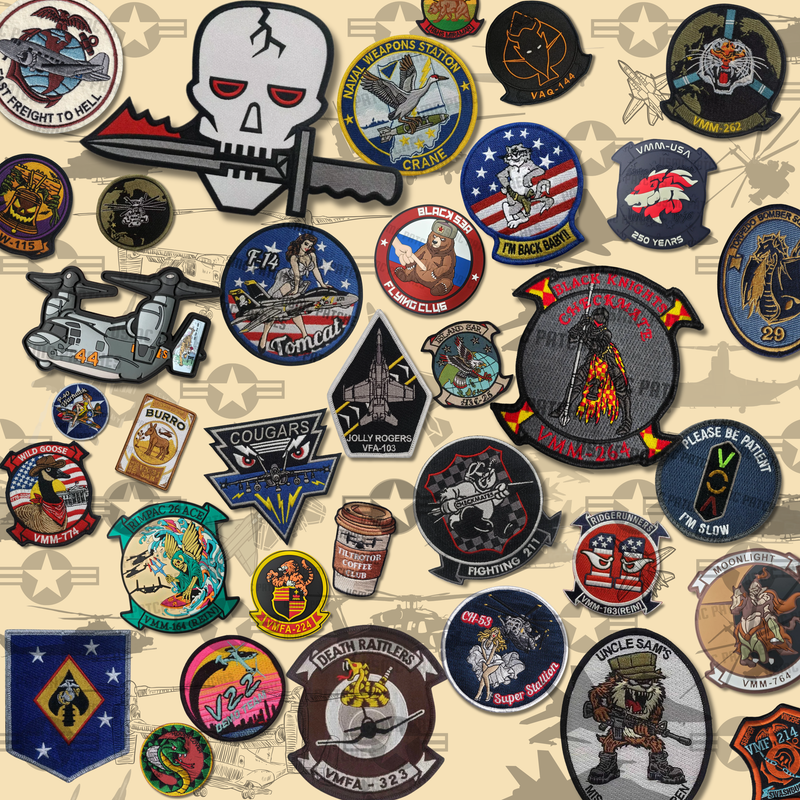 Custom military patches