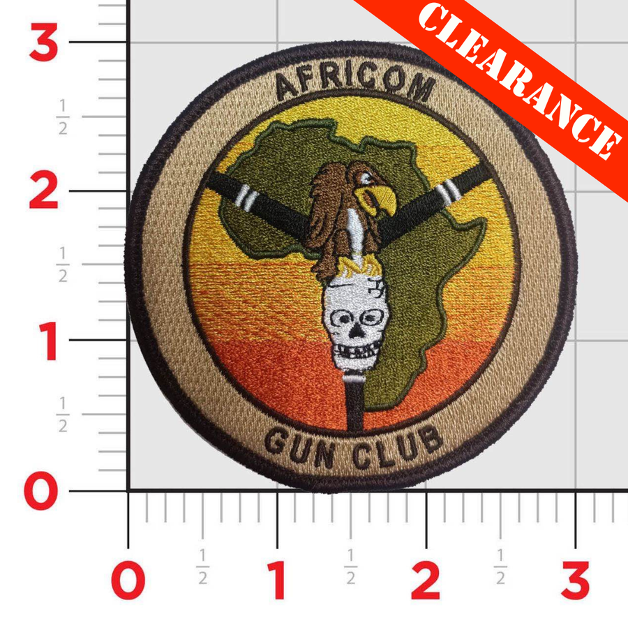 Official VMM-164 Africom Gun Club Shoulder Patch