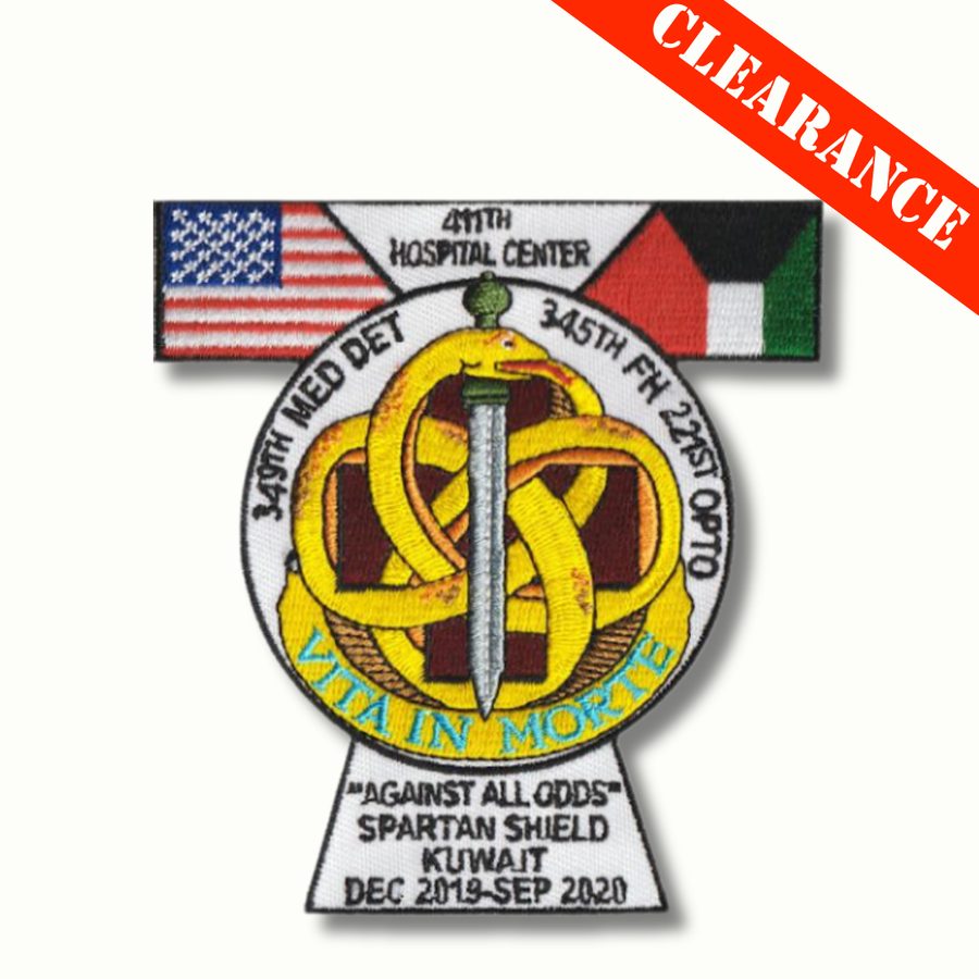 US Army 411th Hospital Patch