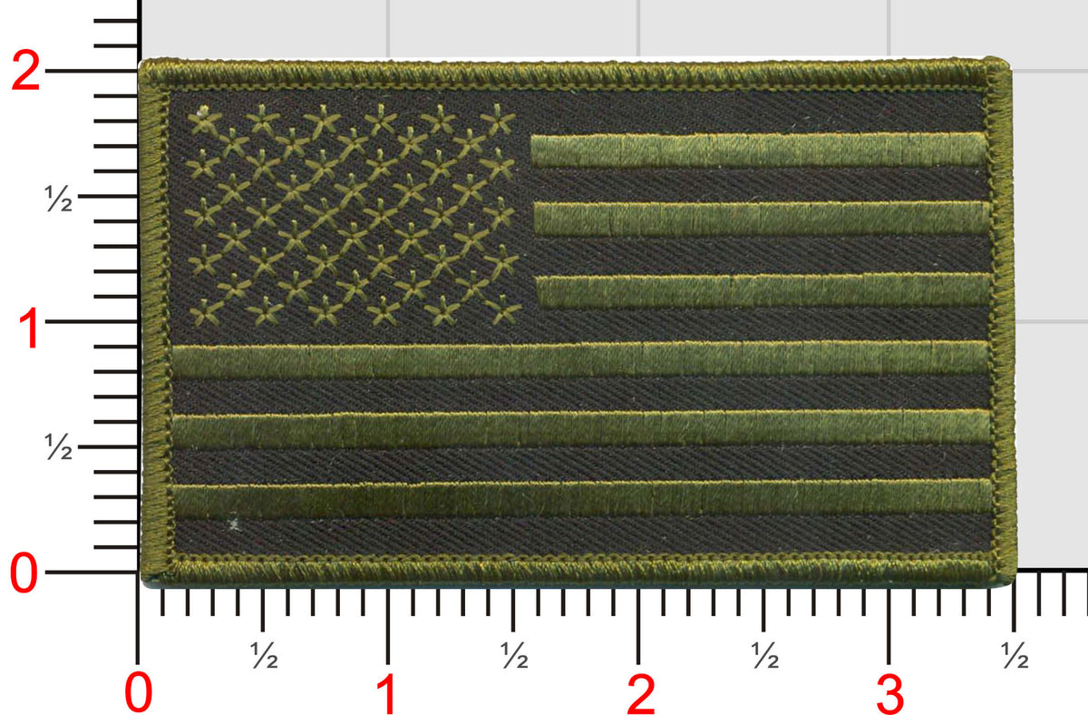 American US Flag Patches