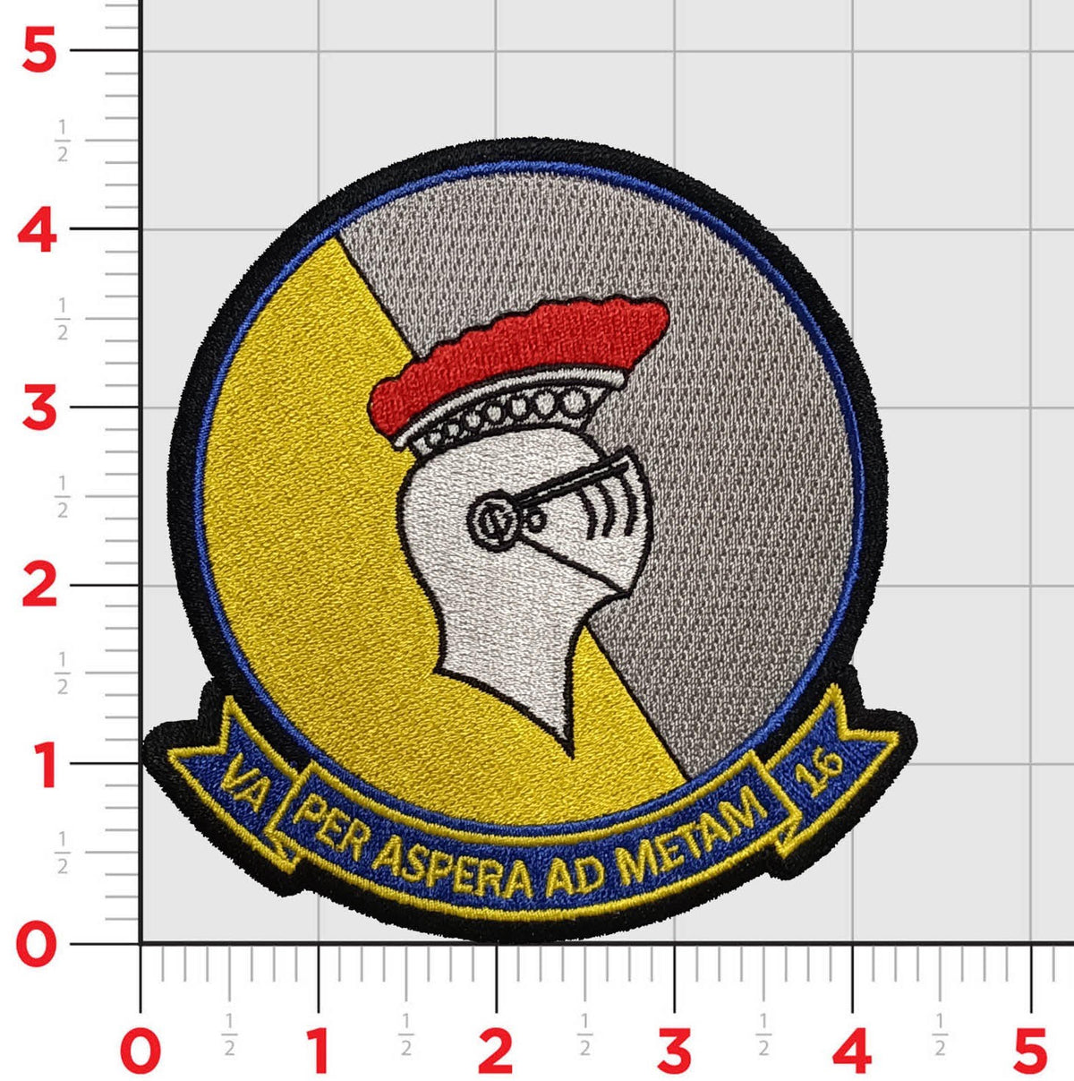 Officially Licensed US Navy VA-16 Knights Squadron Patch