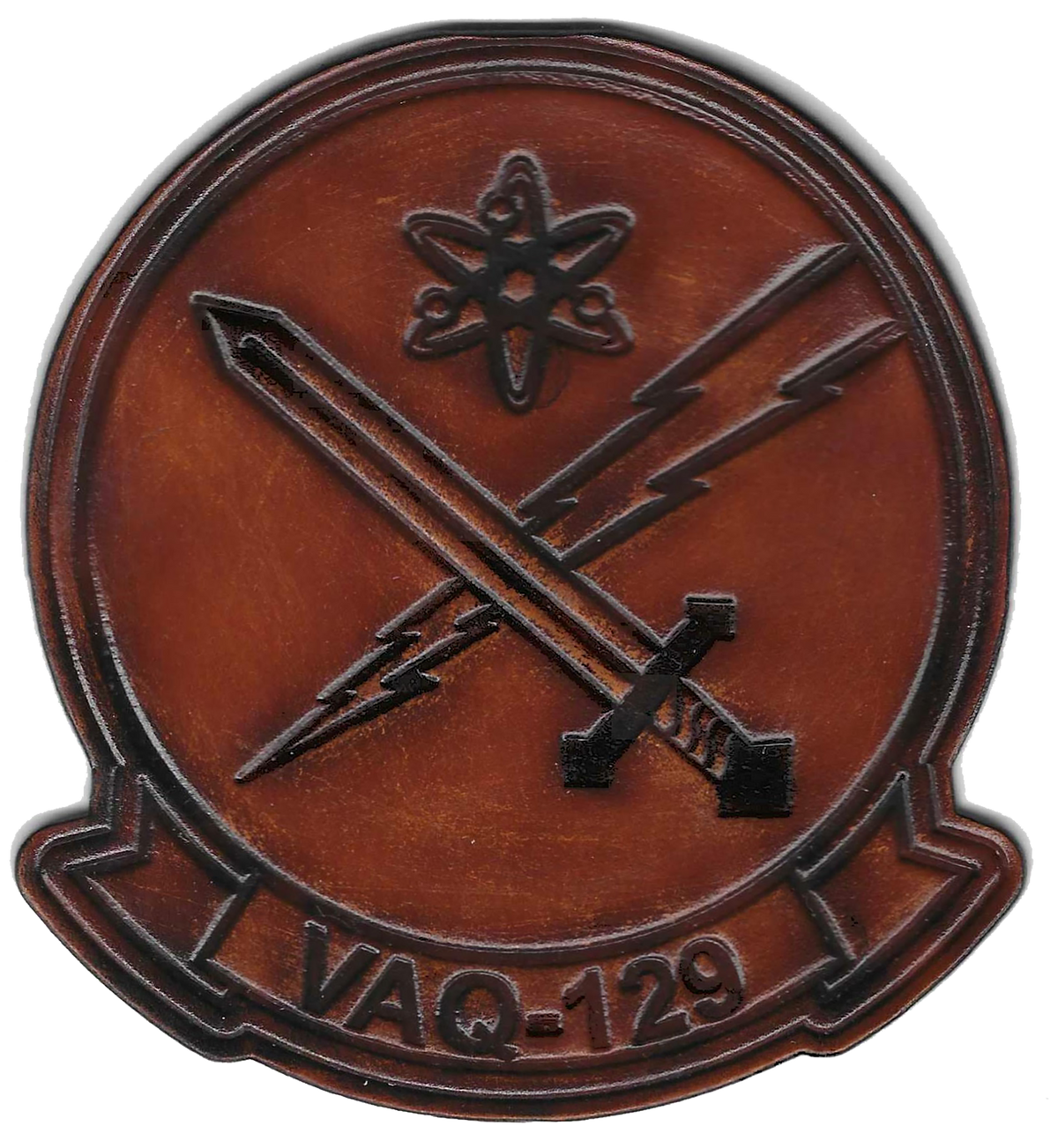Officially Licensed VAQ-129 Vikings Leather Patch