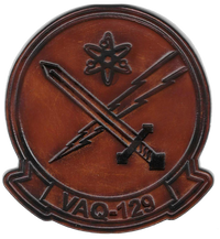 Officially Licensed VAQ-129 Vikings Leather Patch