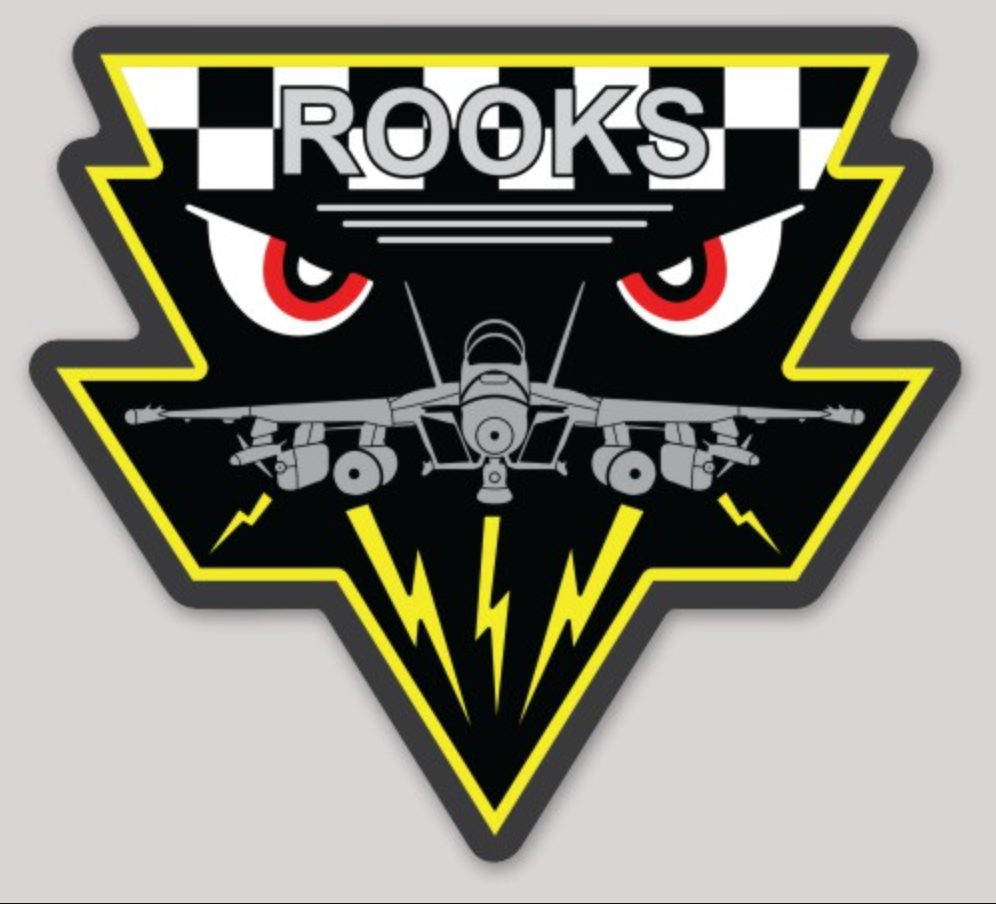 Official VAQ-137 Rooks EA-18 Growler Sticker