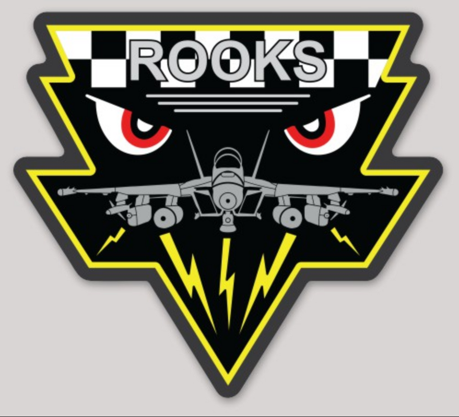 Official VAQ-137 Rooks EA-18 Growler Sticker