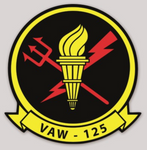 Officially Licensed VAW-125 Tigertails Squadron Sticker