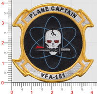 Official VFA-151 Vigilantes Plane Captain Patch