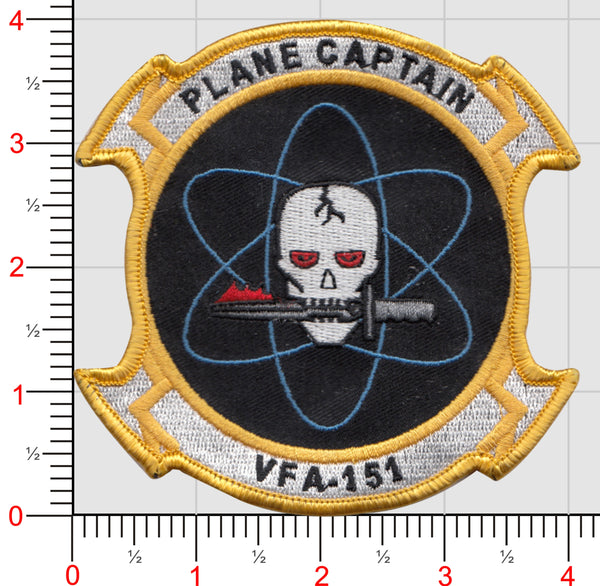Official VFA-151 Vigilantes Plane Captain Patch