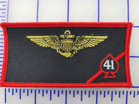 Official VFA-41 Black Aces Name Tags
