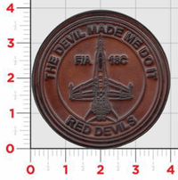 Buy Official VMFA-232 Red Devils L Patch | MarinePatches.com