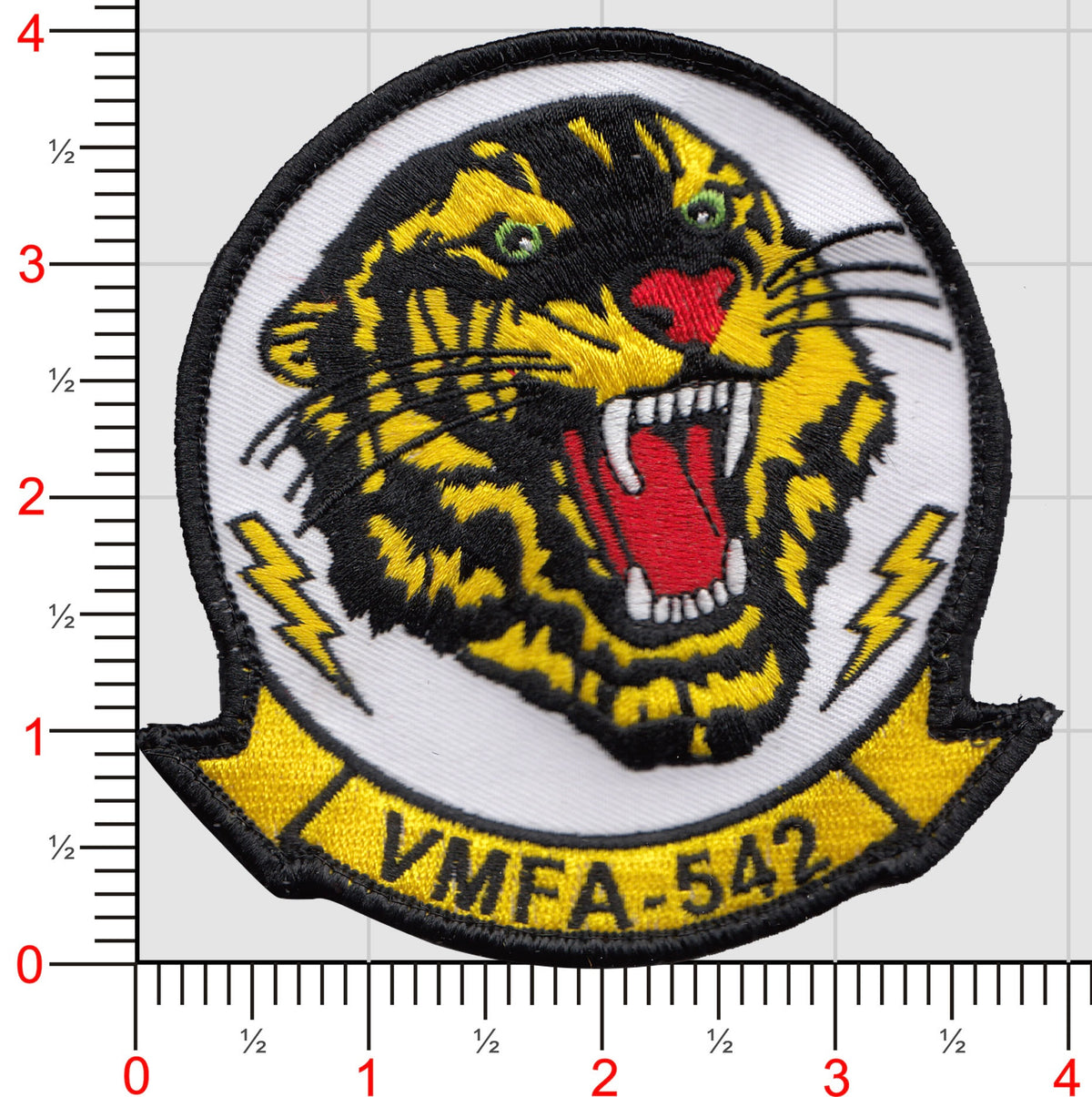 Officially Licensed USMC VMFA-542 Tigers Squadron Patch