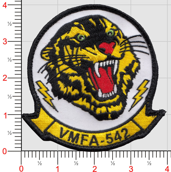 Officially Licensed USMC VMFA-542 Tigers Squadron Patch