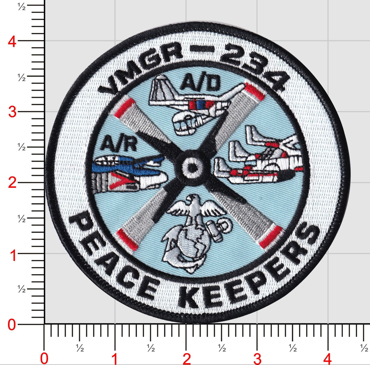 Official VMGR-234 Peace Keepers Squadron Patch