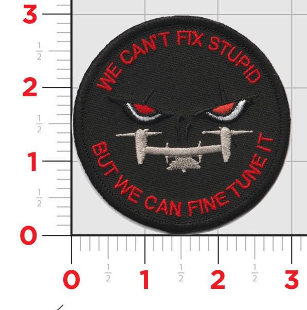 Official VMM-163 Evil Eyes Fix Stupid Shoulder Patch