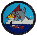 Officially Licensed US Navy VP-45 Pelicans Leather Patch