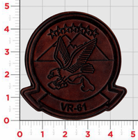 Officially Licensed US Navy VR-61 Islanders Leather Patch