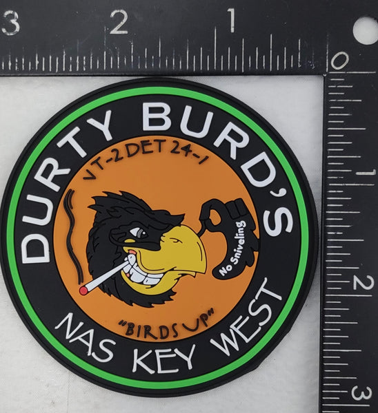 Official VT-2 Doerbirds Durty Burds Key West Det PVC Shoulder Patch