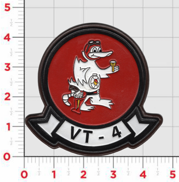 Officially Licensed US Navy VT-4 Warbucks Leather Patch